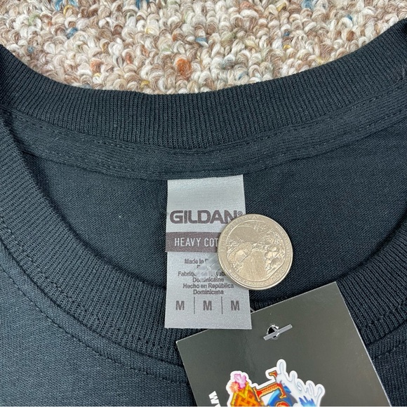 NEW with Tags United States Army American Flag USA Black Men’s t-shirt size M - Picture 7 of 10